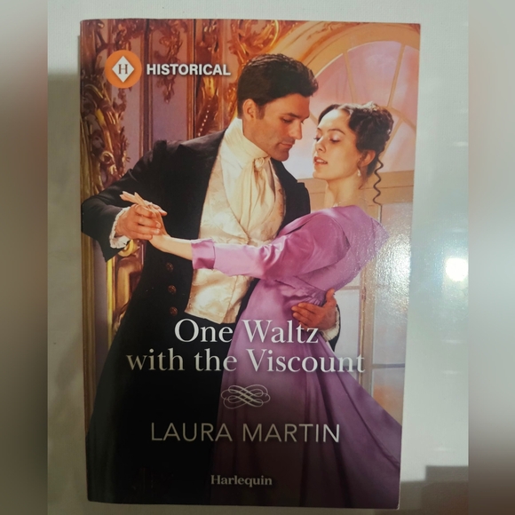 book Other - One Waltz With The Viscount- By Laura Martin